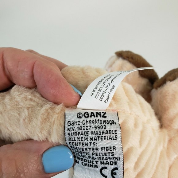 Ganz Webkinz Triceratops Plush Stuffed Animal Sculptured Fur Spts No Code 13” - Picture 10 of 12